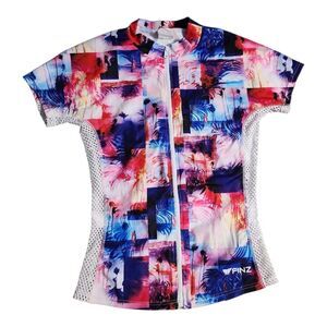 FINZ Activewear Jersey Women's Sz Small Cycling Sportswear Breathable Australian